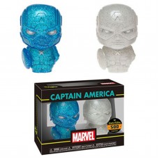Funko Hikari XS Marvel Captain America Blue White Figure Set   